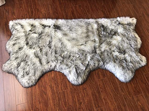 Luxury Faux Sheepskin Shaggy Silky Plush Carpet - Hypoallergenic, Free Shape Rug - lambzydecor.com