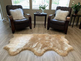 LAMBZY Faux Sheepskin Super Soft Hypoallergenic Silky Shag Rug for Living Room, Kids Room, Sofa - lambzydecor.com