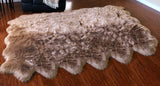 Luxury Faux Sheepskin Shaggy Silky Plush Carpet - Hypoallergenic, Free Shape Rug - lambzydecor.com