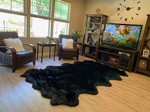 LAMBZY Faux Sheepskin Super Soft Hypoallergenic Silky Shag Rug for Living Room, Kids Room, Sofa - lambzydecor.com
