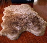 Luxury Faux Sheepskin Shaggy Silky Plush Carpet - Hypoallergenic, Free Shape Rug - lambzydecor.com