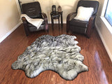 LAMBZY Genuine Sheepskin Silky Area Rug - Thick Strong Bottom Texture Stain Resistant Area Rug - lambzydecor.com