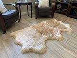 LAMBZY Faux Sheepskin Super Soft Hypoallergenic Silky Shag Rug for Living Room, Kids Room, Sofa - lambzydecor.com