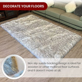 LAMBZY High Pile Super Fluffy Soft Faux Sheepskin Rug, Classic Sheepskin Super Soft to Touch Rug - lambzydecor.com