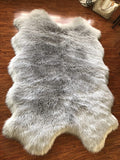 Luxury Faux Sheepskin Shaggy Silky Plush Carpet - Hypoallergenic, Free Shape Rug - lambzydecor.com