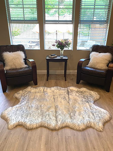 LAMBZY Faux Sheepskin Super Soft Hypoallergenic Silky Shag Rug for Living Room, Kids Room, Sofa - lambzydecor.com