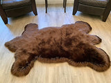 LAMBZY Faux Sheepskin Super Soft Hypoallergenic Silky Shag Bear Rug for Living Room, Kids Room, Sofa - lambzydecor.com