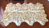 Luxury Faux Sheepskin Shaggy Silky Plush Carpet - Hypoallergenic, Free Shape Rug - lambzydecor.com