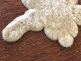 LAMBZY Faux Sheepskin Super Soft Hypoallergenic Silky Shag Bear Rug for Living Room, Kids Room, Sofa - lambzydecor.com