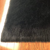 Soft and Durable Faux Sheepskin Rug with Border - Perfect for Any Room - lambzydecor.com