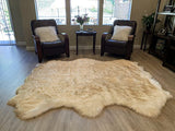 LAMBZY Faux Sheepskin Super Soft Hypoallergenic Silky Shag Rug for Living Room, Kids Room, Sofa - lambzydecor.com