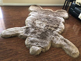 LAMBZY Faux Sheepskin Super Soft Hypoallergenic Silky Shag Bear Rug for Living Room, Kids Room, Sofa - lambzydecor.com