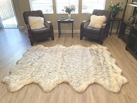 LAMBZY Faux Sheepskin Super Soft Hypoallergenic Silky Shag Rug for Living Room, Kids Room, Sofa - lambzydecor.com