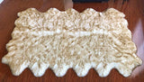 LAMBZY Genuine Sheepskin Silky Area Rug - Thick Strong Bottom Texture Stain Resistant Area Rug - lambzydecor.com