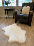 LAMBZY Faux Sheepskin Super Soft Hypoallergenic Silky Shag Rug for Living Room, Kids Room, Sofa - lambzydecor.com