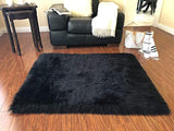 LAMBZY Faux Sheepskin Super Soft Hypoallergenic Square Area Rug Plush Fur Premium Shag - lambzydecor.com