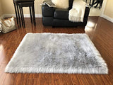 LAMBZY Faux Sheepskin Super Soft Hypoallergenic Square Area Rug Plush Fur Premium Shag - lambzydecor.com
