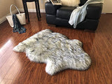 Luxury Faux Sheepskin Shaggy Silky Plush Carpet - Hypoallergenic, Free Shape Rug - lambzydecor.com