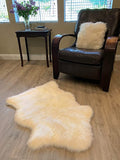 LAMBZY Faux Sheepskin Super Soft Hypoallergenic Silky Shag Rug for Living Room, Kids Room, Sofa - lambzydecor.com