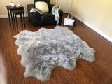 Luxury Faux Sheepskin Shaggy Silky Plush Carpet - Hypoallergenic, Free Shape Rug - lambzydecor.com