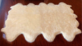 Luxury Faux Sheepskin Shaggy Silky Plush Carpet - Hypoallergenic, Free Shape Rug - lambzydecor.com