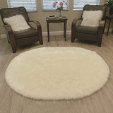 Luxury Faux Sheepskin Fur Rug, Fluffy Area Rug, Non-Slip Home Décor Accent - lambzydecor.com