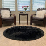 Luxury Faux Sheepskin Fur Rug, Fluffy Area Rug, Non-Slip Home Décor Accent - lambzydecor.com