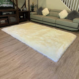 LAMBZY High Pile Super Fluffy Soft Faux Sheepskin Rug, Classic Sheepskin Super Soft to Touch Rug - lambzydecor.com