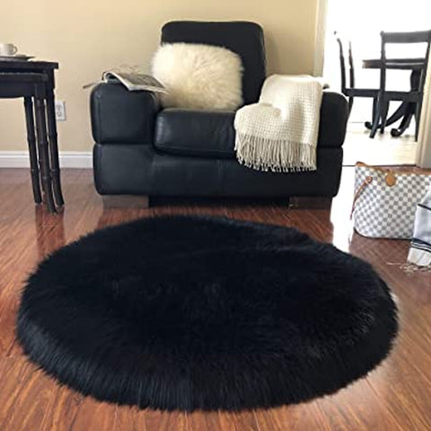 LAMBZY Faux Sheepskin Super Soft Hypoallergenic Rug Plush Fur - lambzydecor.com