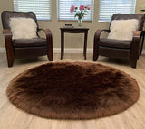 Luxury Faux Sheepskin Fur Rug, Fluffy Area Rug, Non-Slip Home Décor Accent - lambzydecor.com