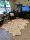 LAMBZY Faux Sheepskin Super Soft Hypoallergenic Silky Shag Rug for Living Room, Kids Room, Sofa - lambzydecor.com