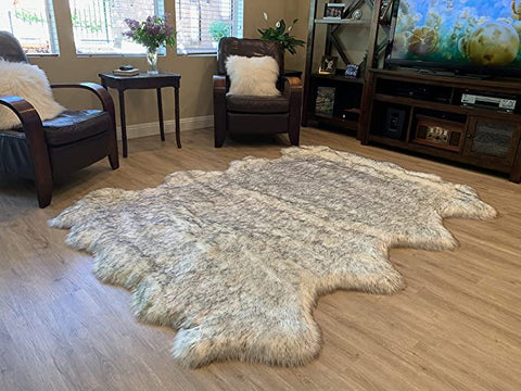 LAMBZY Faux Sheepskin Super Soft Hypoallergenic Silky Shag Rug for Living Room, Kids Room, Sofa - lambzydecor.com