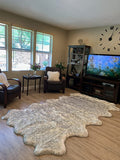 LAMBZY Faux Sheepskin Super Soft Hypoallergenic Silky Shag Rug for Living Room, Kids Room, Sofa - lambzydecor.com