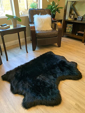 LAMBZY Faux Sheepskin Super Soft Hypoallergenic Silky Shag Rug for Living Room, Kids Room, Sofa - lambzydecor.com