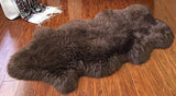 Luxury Faux Sheepskin Shaggy Silky Plush Carpet - Hypoallergenic, Free Shape Rug - lambzydecor.com