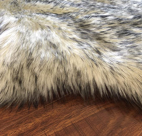 LAMBZY Genuine Sheepskin Silky Area Rug - Thick Strong Bottom Texture Stain Resistant Area Rug - lambzydecor.com