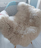 LAMBZY Genuine Sheepskin Silky Area Rug - Thick Strong Bottom Texture Stain Resistant Area Rug - lambzydecor.com