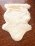 Luxury Faux Sheepskin Shaggy Silky Plush Carpet - Hypoallergenic, Free Shape Rug - lambzydecor.com