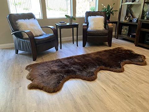 LAMBZY Faux Sheepskin Super Soft Hypoallergenic Silky Shag Rug for Living Room, Kids Room, Sofa - lambzydecor.com