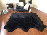 Luxury Faux Sheepskin Shaggy Silky Plush Carpet - Hypoallergenic, Free Shape Rug - lambzydecor.com