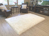 LAMBZY Faux Sheepskin Super Soft Hypoallergenic Silky Shag Rug for Living Room, Kids Room, Sofa - lambzydecor.com