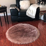 LAMBZY Faux Sheepskin Super Soft Hypoallergenic Rug Plush Fur - lambzydecor.com