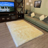 LAMBZY High Pile Super Fluffy Soft Faux Sheepskin Rug, Classic Sheepskin Super Soft to Touch Rug - lambzydecor.com