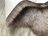 LAMBZY Genuine Sheepskin Silky Area Rug - Thick Strong Bottom Texture Stain Resistant Area Rug - lambzydecor.com