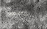 Super Soft Faux Sheepskin Silky Shag Bedspread - lambzydecor.com