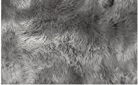 Super Soft Faux Sheepskin Silky Shag Bedspread - lambzydecor.com