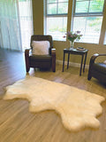 LAMBZY Faux Sheepskin Super Soft Hypoallergenic Silky Shag Rug for Living Room, Kids Room, Sofa - lambzydecor.com