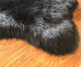 LAMBZY Genuine Sheepskin Silky Area Rug - Thick Strong Bottom Texture Stain Resistant Area Rug - lambzydecor.com