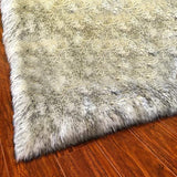 Soft and Durable Faux Sheepskin Rug with Border - Perfect for Any Room - lambzydecor.com