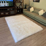 LAMBZY High Pile Super Fluffy Soft Faux Sheepskin Rug, Classic Sheepskin Super Soft to Touch Rug - lambzydecor.com